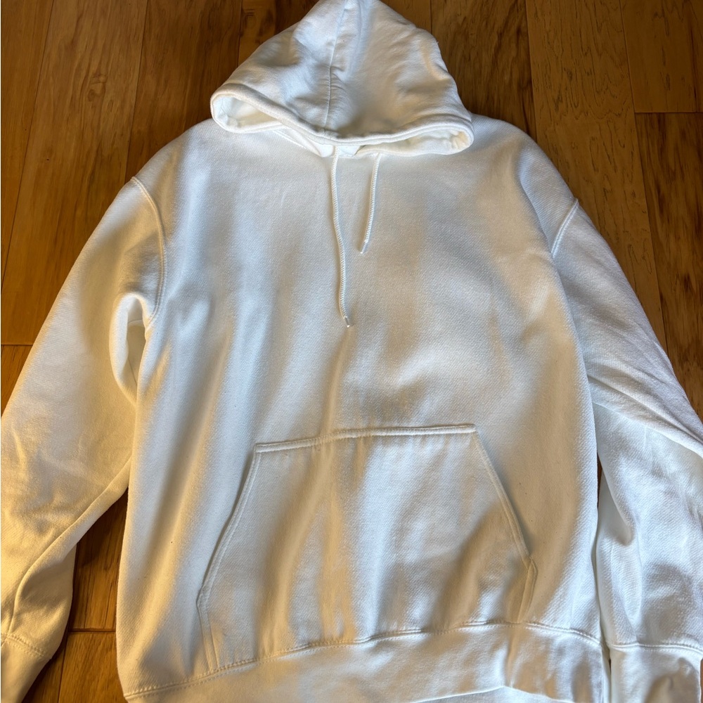 Classic White Hoodie for Men